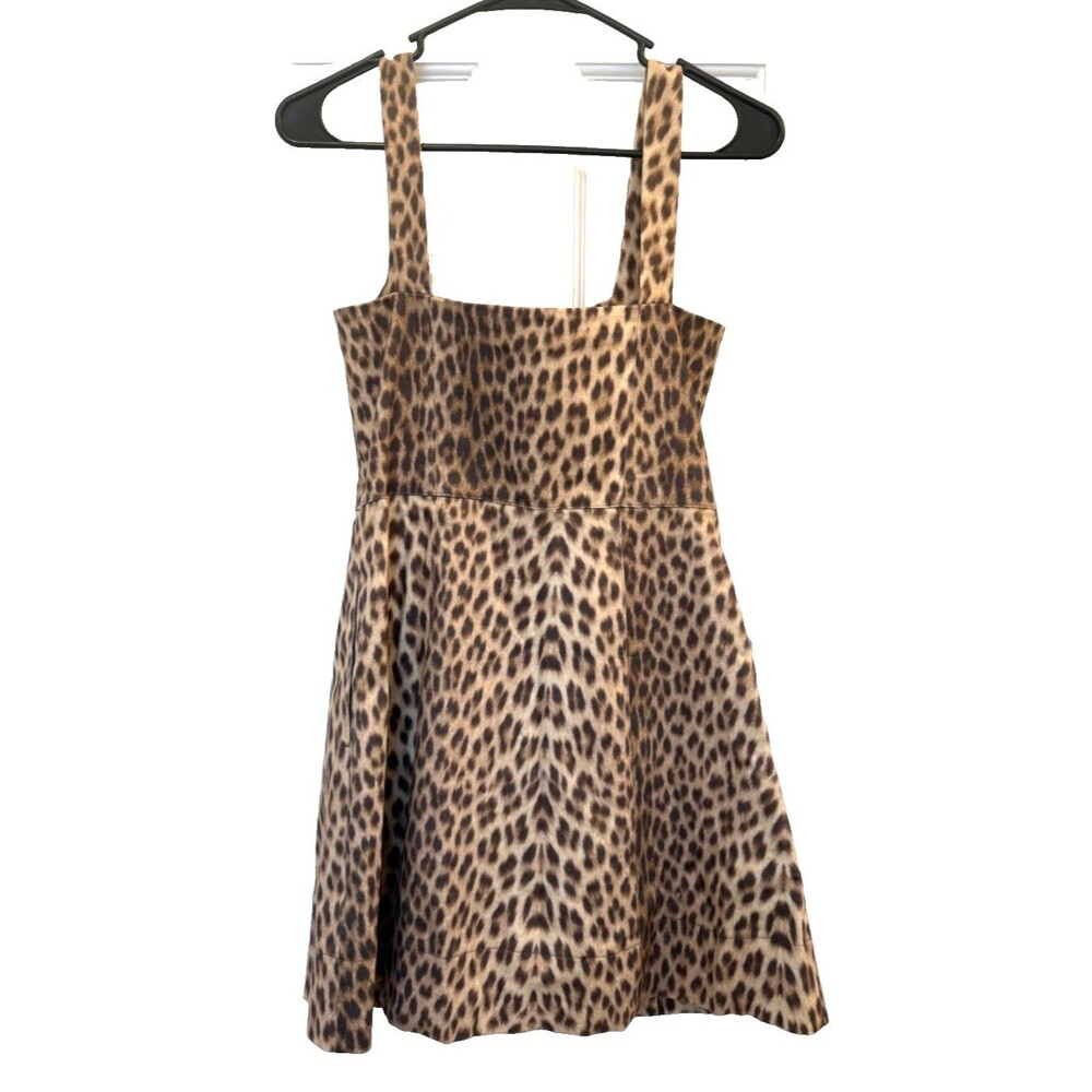 Capulet Millie Leopard Print Dress Size XS Mint Condition - Picture 8 of 9